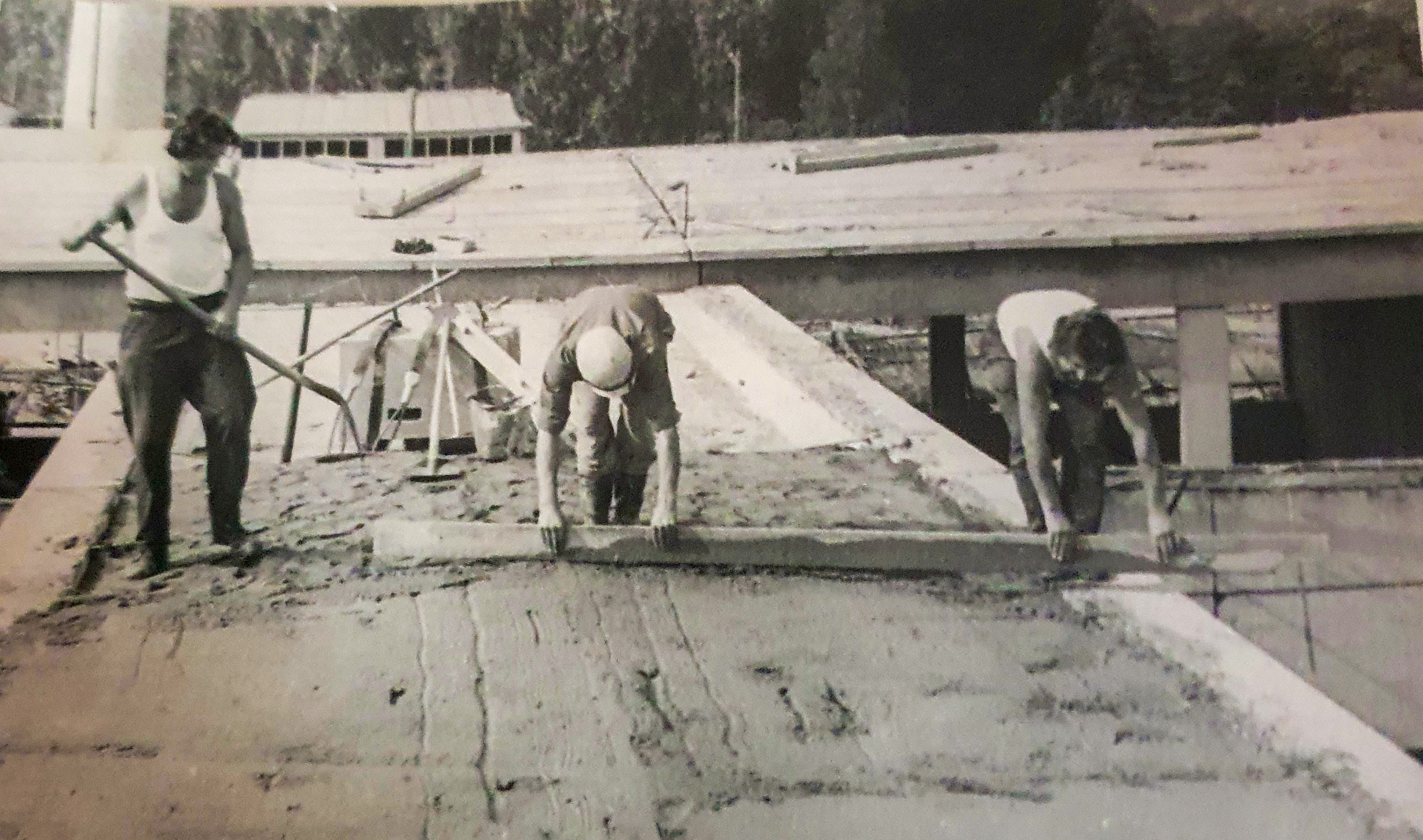 Foto vom Bau an der Schule in Freital-Zauckerode, Foto: Hort Glückauf