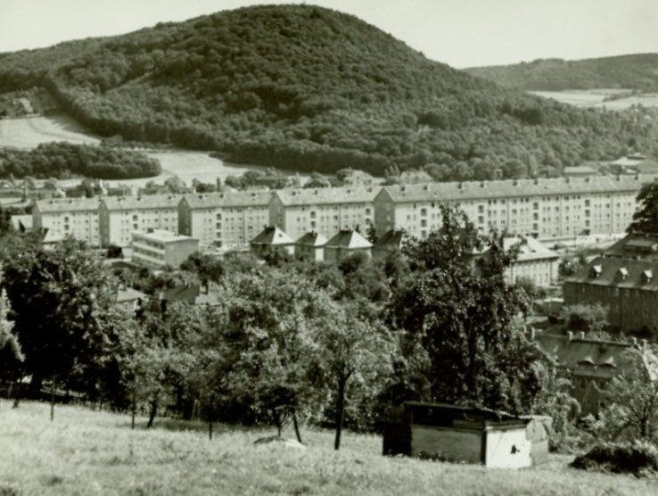 Foto von der Schachtstraße in Freital, Foto: WGF