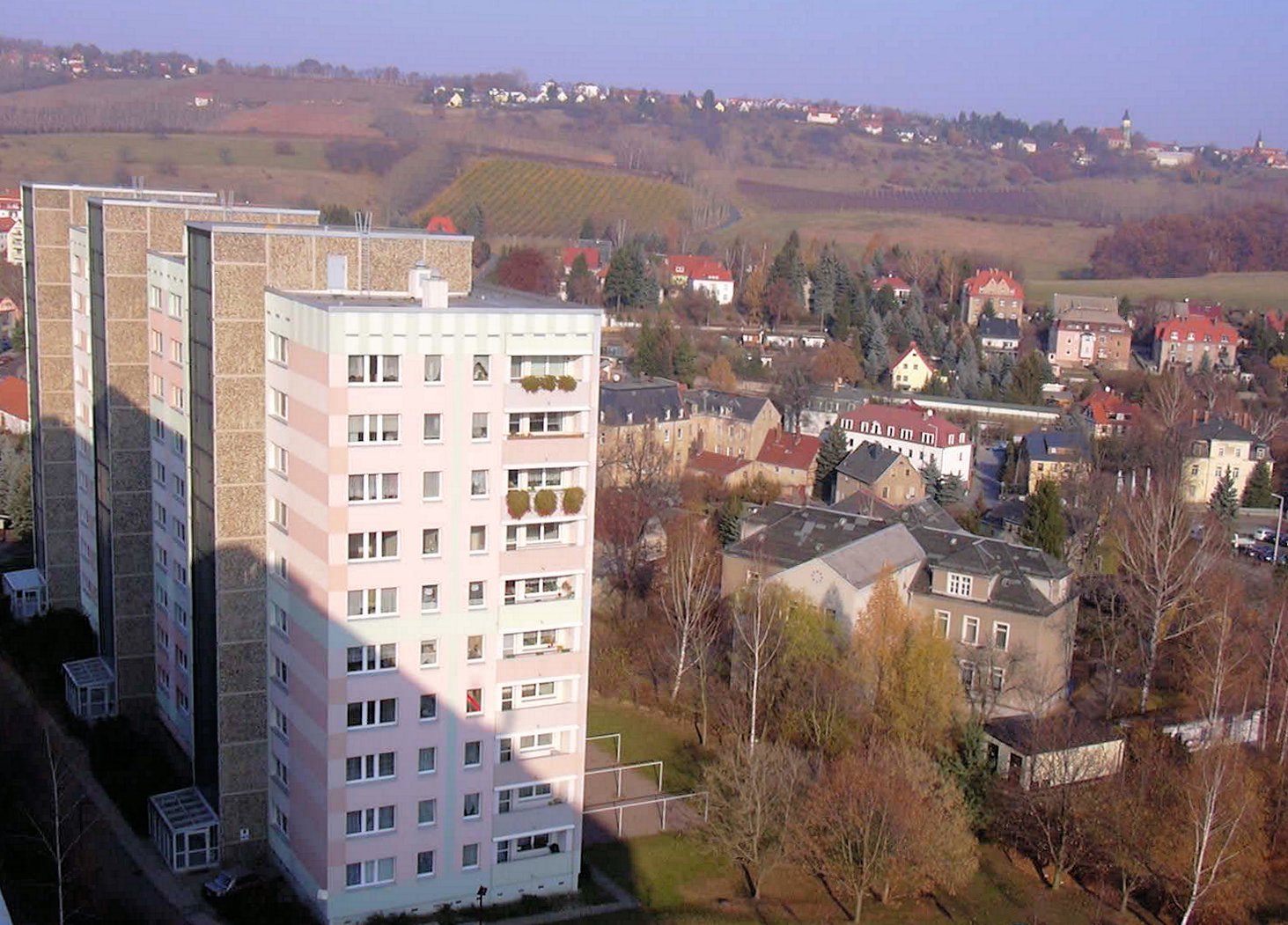 Foto von der Oppelstraße 2 in Freital-Zauckerode, Foto: WGF Foto von der Oppelstraße 2 in Freital-Zauckerode, Foto: WGF