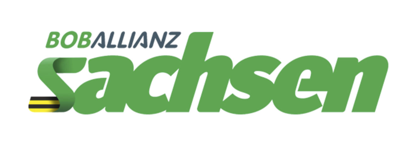 Foto vom Logo der Boballianz Sachsen als Stilelement