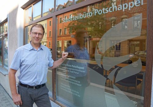Quartiersmanager Thorsten Mager