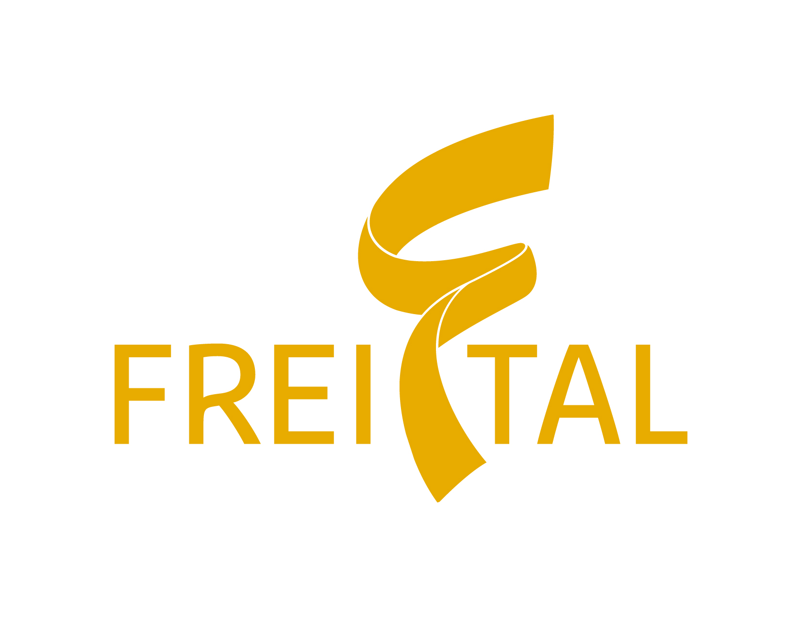 Offizielles Logo der Stadt Freital mit stilisiertem F-Element als Symbolbild für nützliche Links der Stadt Freital
